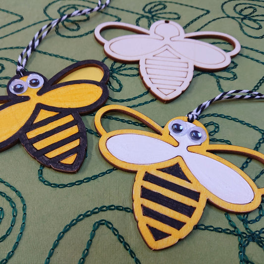 Wooden Bees Craft