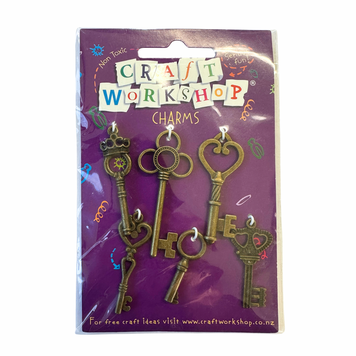 Miniature Key Charms
