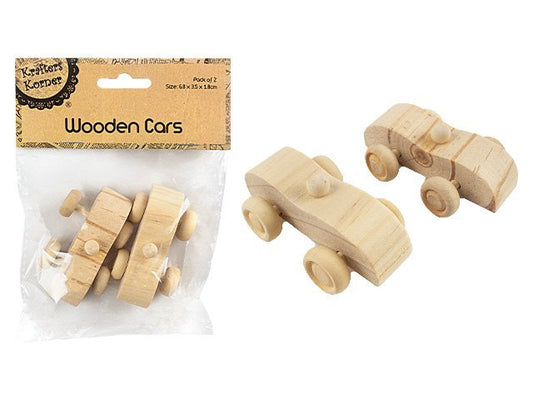 wooden cars