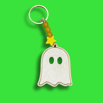 Set of 10 - Ghost Bag Charm
