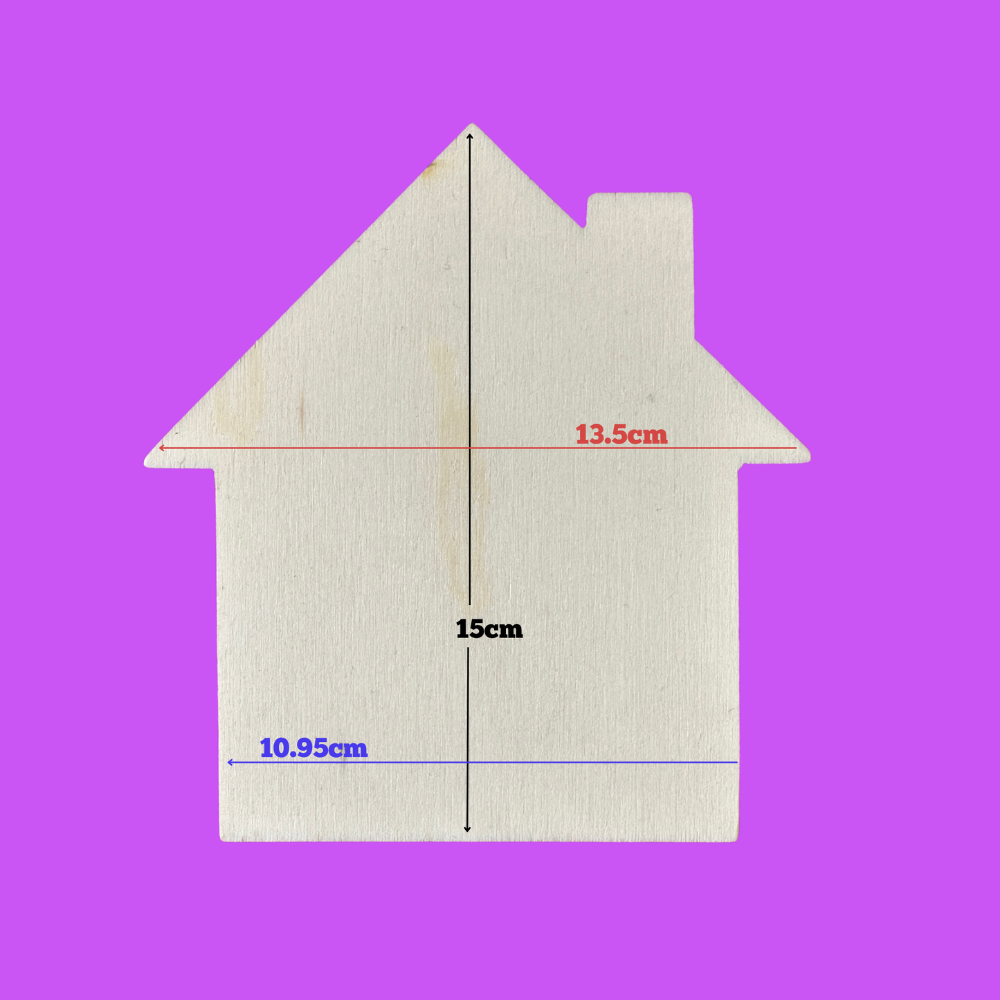 Basic House Wood Shape