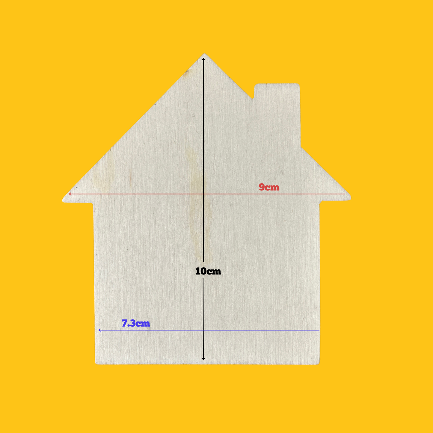 Basic House Wood Shape