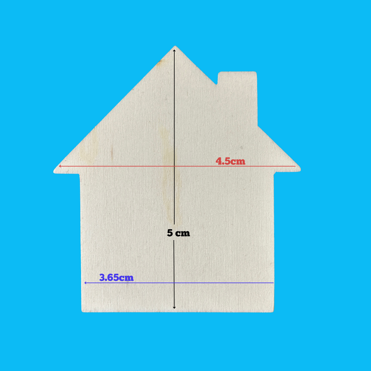 Basic House Wood Shape