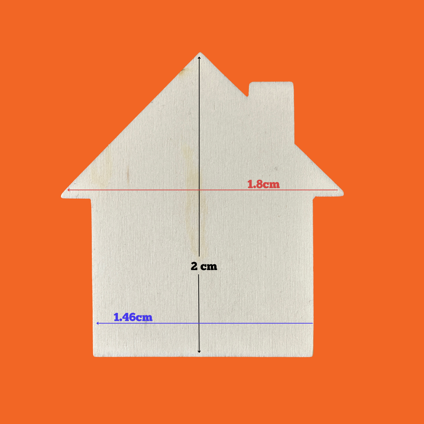 Basic House Wood Shape