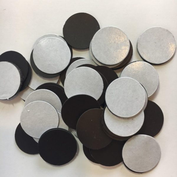 round adhesive magnets