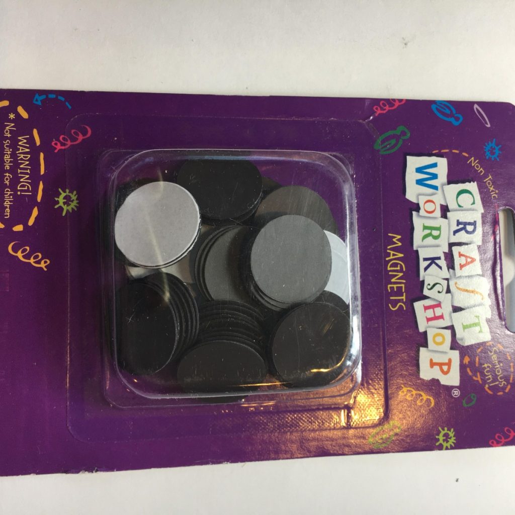 Self-adhesive Round Craft Magnets