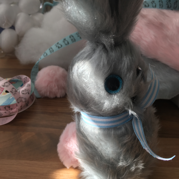 Bunny Plush Grey