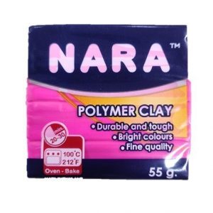 Nara Polymer Clay Hot Pink