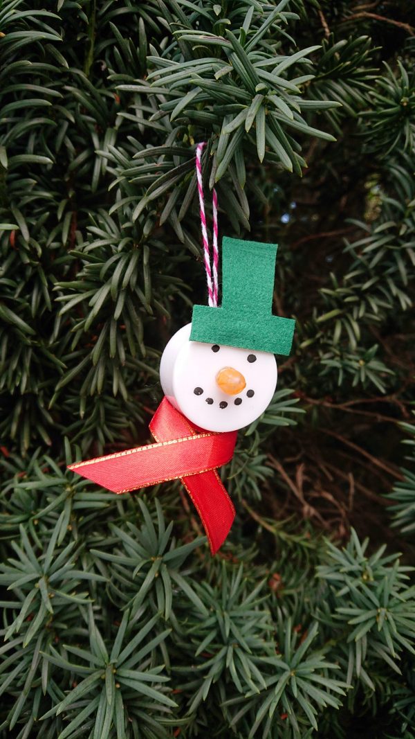 Christmas Tealight Snowman