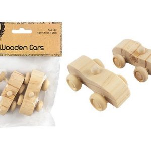 wooden cars