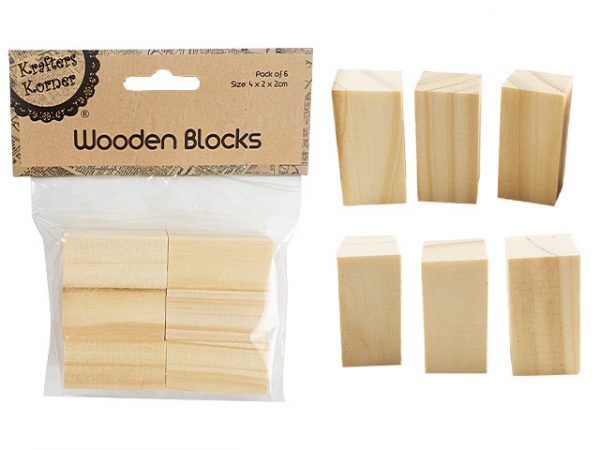 Rectangle wooden blocks