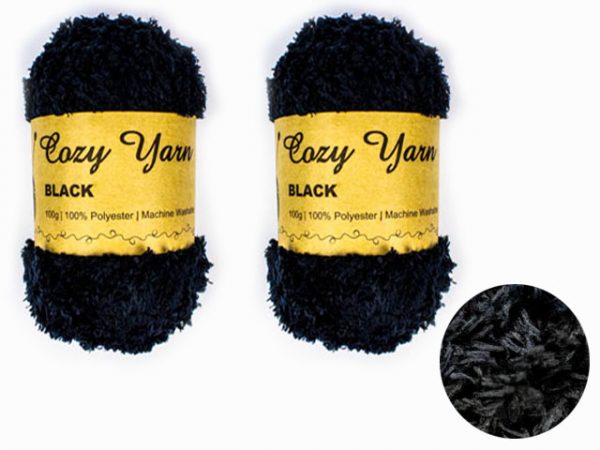 Black Cozy Yarn