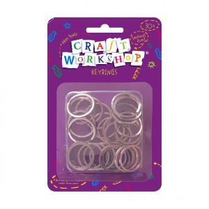 A pack of 30 Keyrings