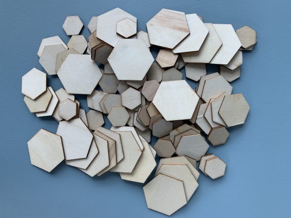 Hexagon Wood shapes