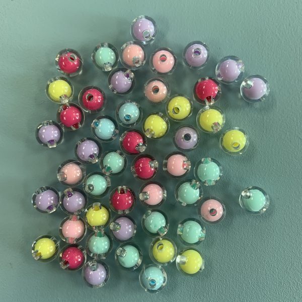 Acrylic round beads