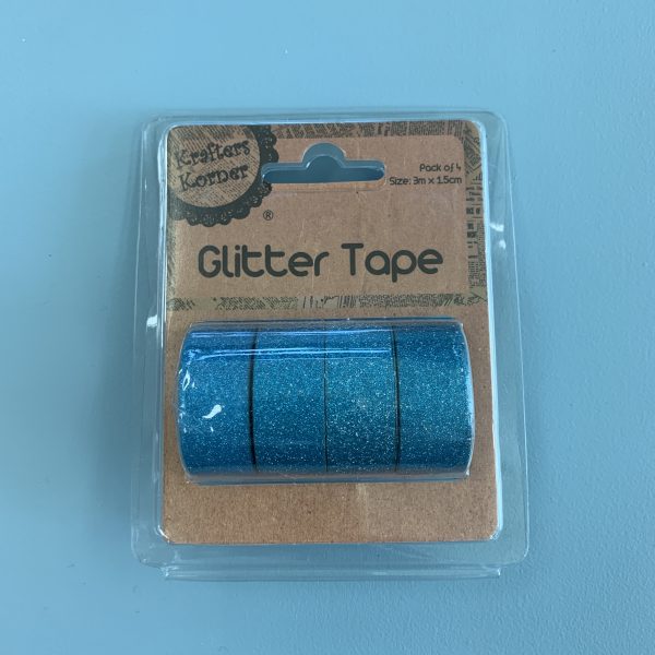 Glitter Tape Blue