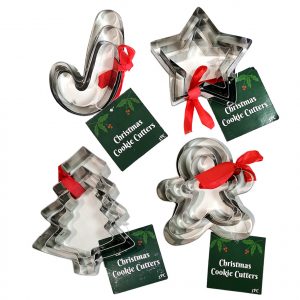 Christmas Cookie Cutters 3pc
