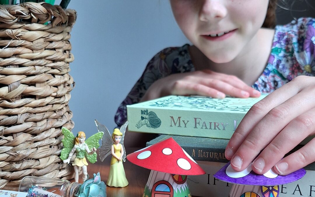Make a Tiny Toadstool House!