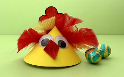 Make an egg-hiding hen!