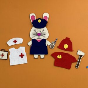 DIY Emergency Services Bunny Craft