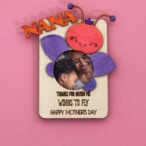Mother's Day Butterfly Magnetic Photo Frame