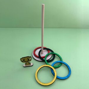 Olympic Crafts Ring Toss Game